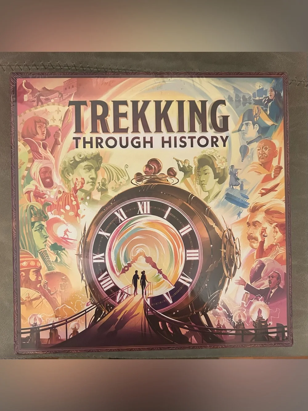 Trekking Through History Board Game -
